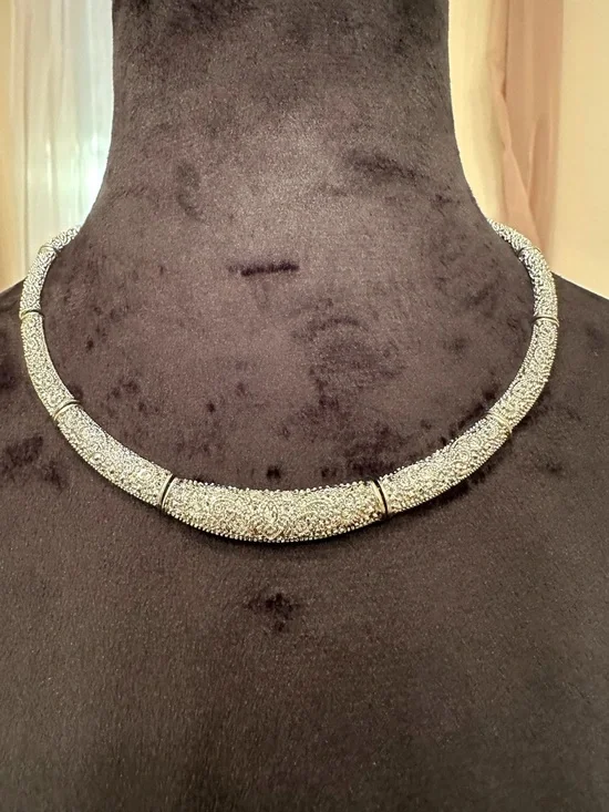 Vintage Art Deco Style Necklace - Picture 4 of 5